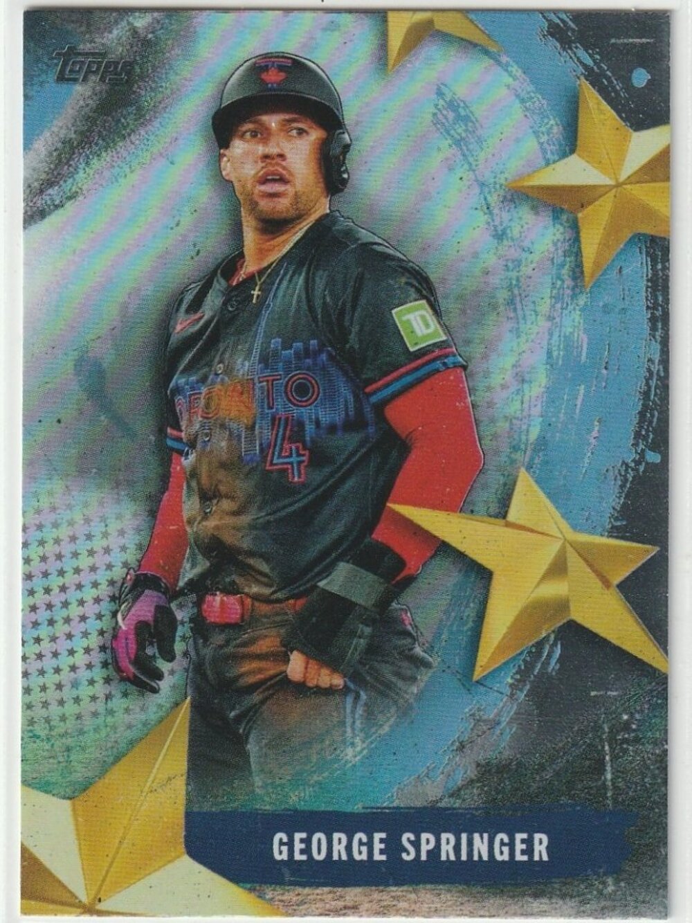 6for$49 GEORGE SPRINGER 2025 Topps Stars of MLB #SMLB-56
